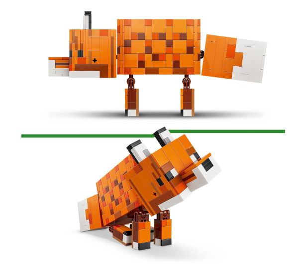 LEGO MINECRAFT 21588 Lis - 1473421 - zdjęcie 9